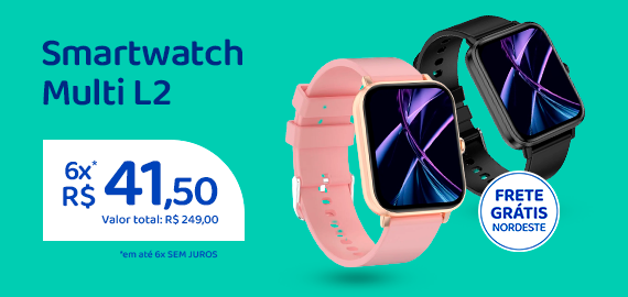 Oferta da Semana - Smartwatch