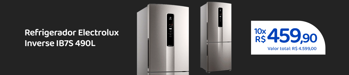 Ofertas da semana - Refrigerador Electrolux Inverse IB7S 490L