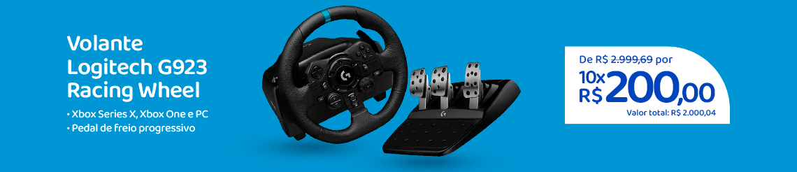 Ofertas da semana - Volante Logitech G29