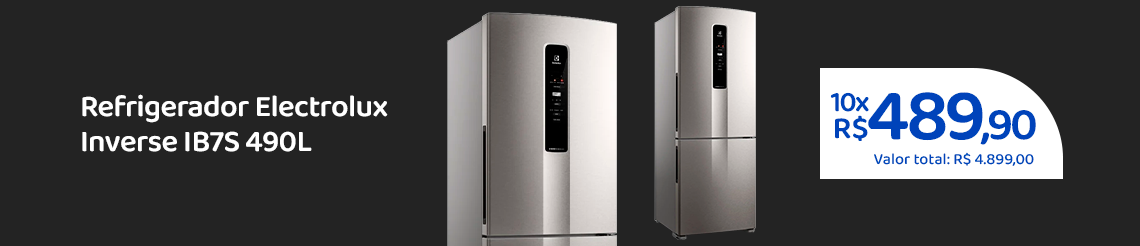 Ofertas da semana - Refrigerador Electrolux Inverse IB7S 490L