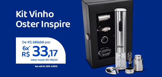 Oferta da Semana - Kit Vinho