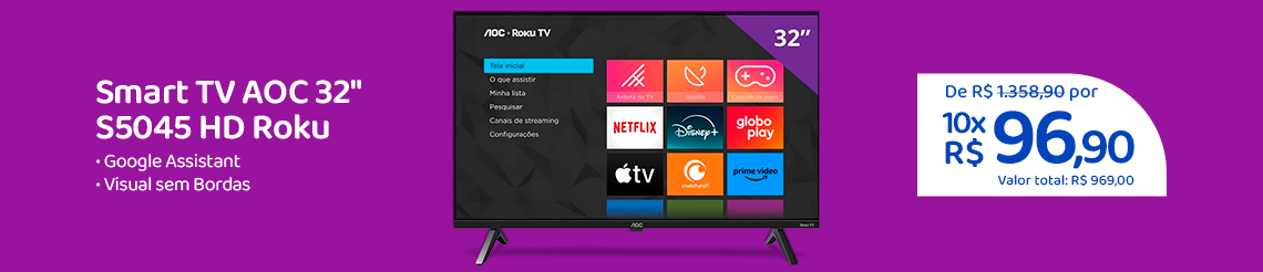 Ofertas da semana - Smart TVs