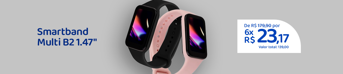 Ofertas da semana - Smartband Multi