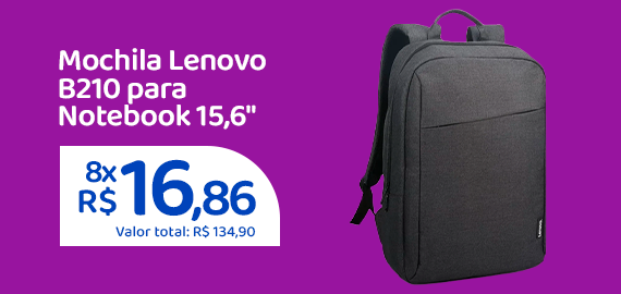Ofertas da semana - Mochila Lenovo B210