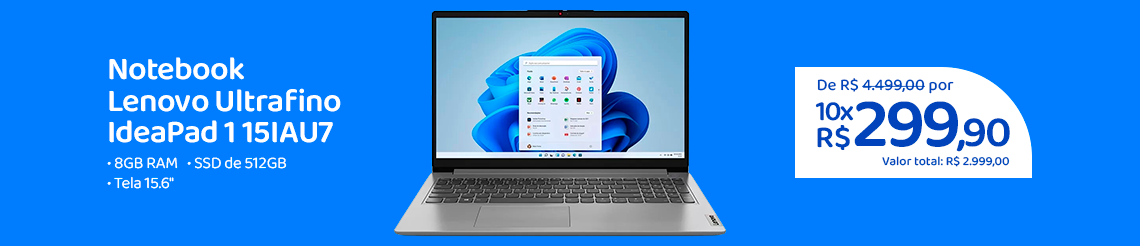 Ofertas da semana - Notebook Lenovo
