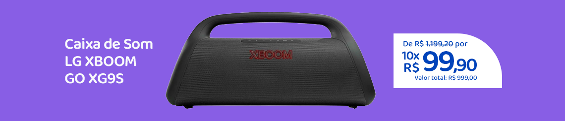 Ofertas da semana - Caixa de Som LG XBOOM GO XG9S