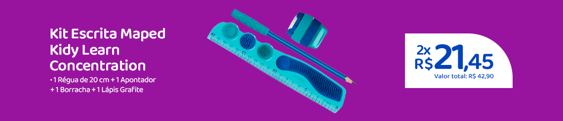 Ofertas da semana - Kit Escrita Maped