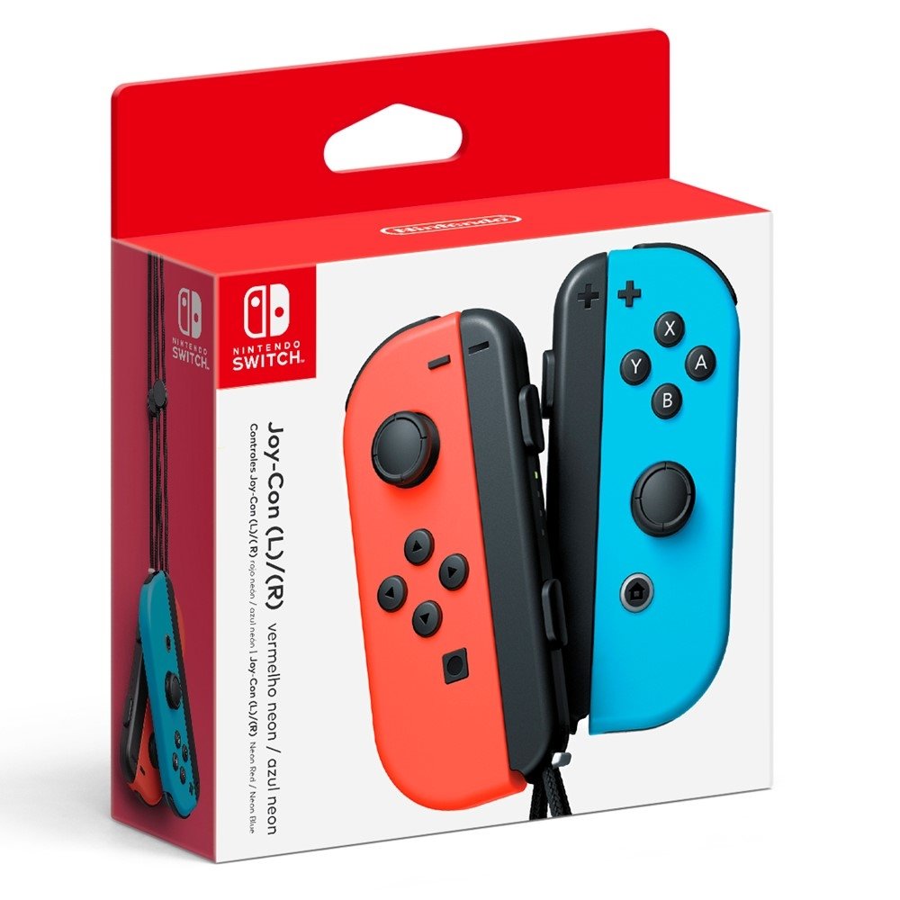 Console Nintendo Switch Vermelho e Azul - Casa & Vídeo