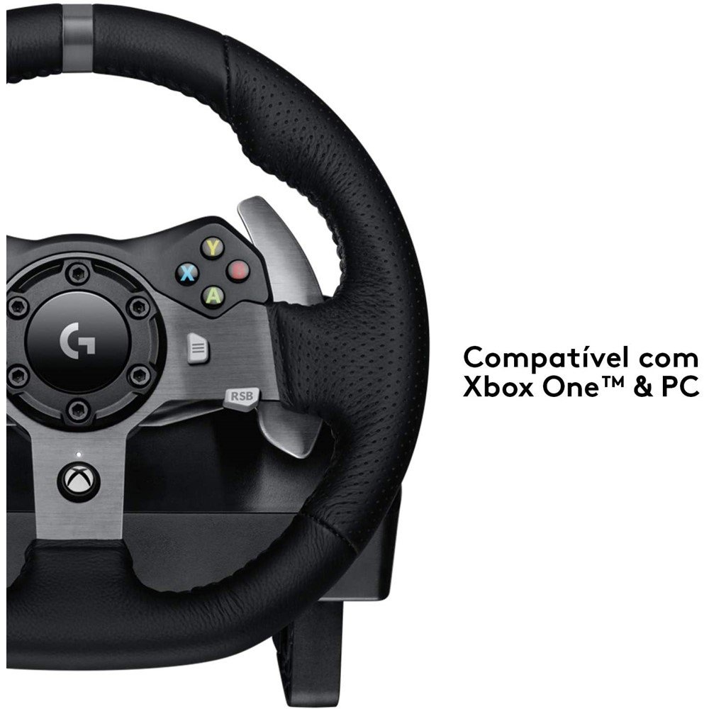 Volante Logitech G29, pedais e câmbio com caixa (parcelo 12x