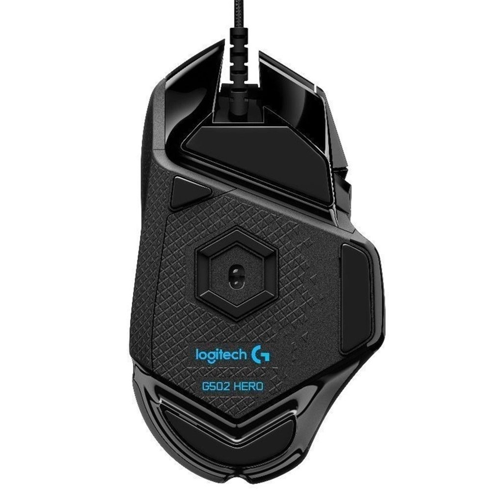 Logitech-g502 hero k/da mouse gaming de alto desempenho, sensor