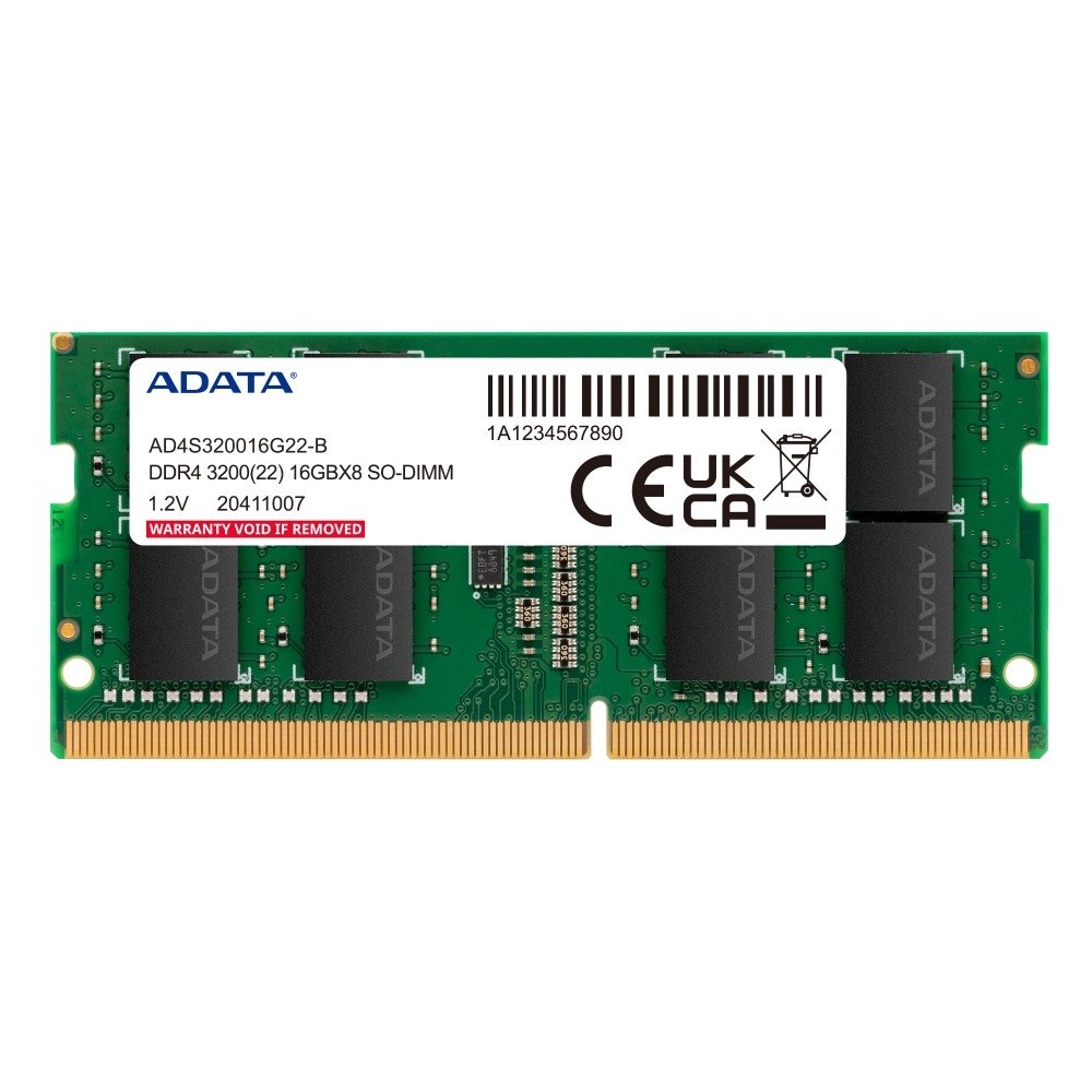 Memória RAM Adata DDR4 16GB 3200MHz para Not | ADATA | Nagem