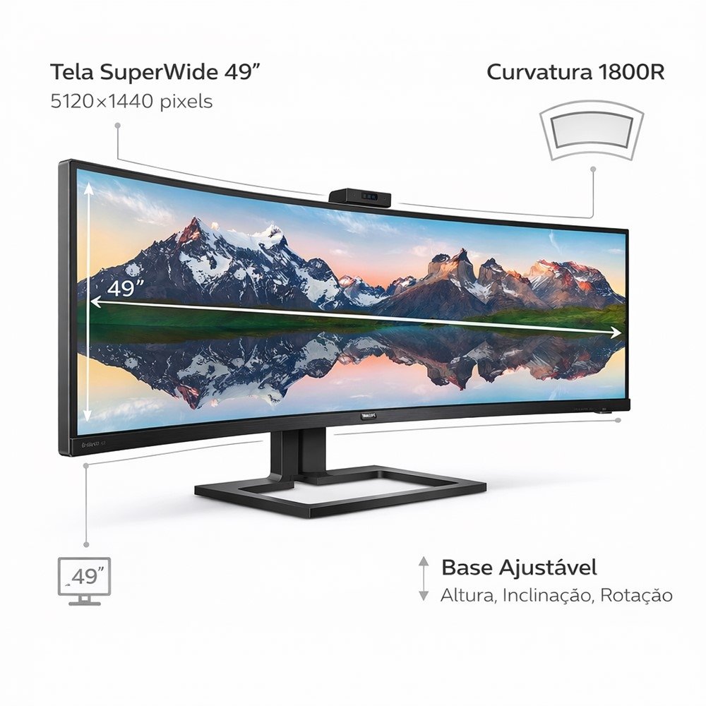 Monitor Curvo Philips 49