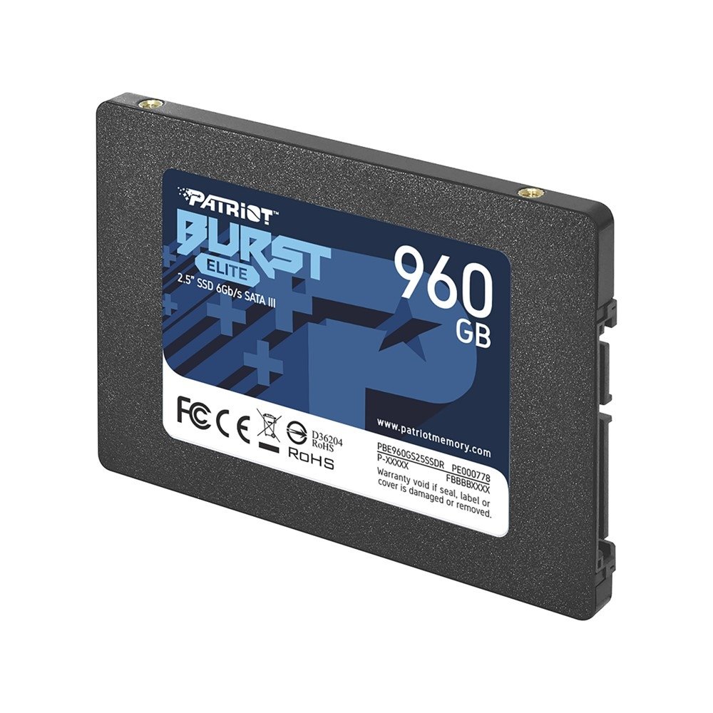 【動作確認済み】Patriot SSD 960GB SATA3 2.5インチ SSD Interno Patriot 960GB 2,5