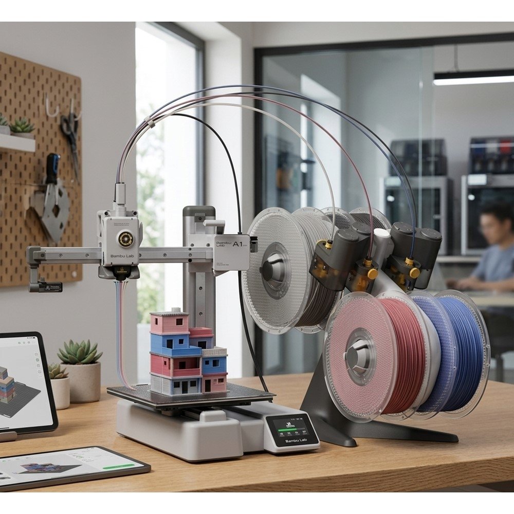 Impressora 3D Bambu Lab A1 Mini Combo co | BAMBU LAB | Nagem