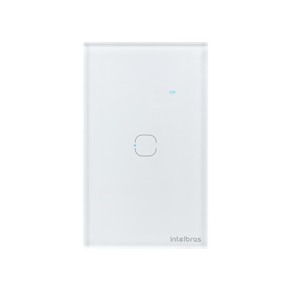 Interruptor Inteligente Intelbras Wi-Fi Smart Branco Compativel