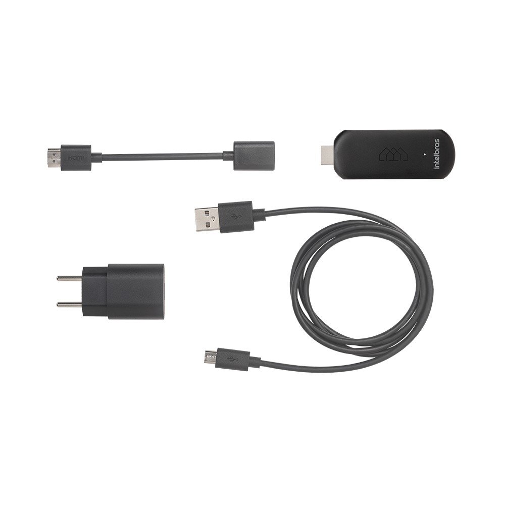 Smart Box Android TV IZY Play Stick Inte | INTELBRAS | Nagem