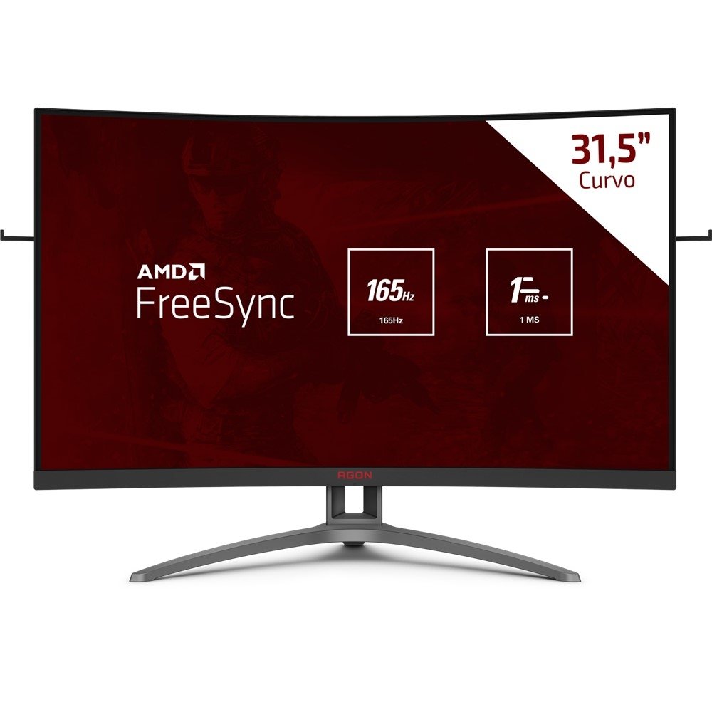 Esse MONITOR 165hz CURVO é o SONHO de todo GAMER! 