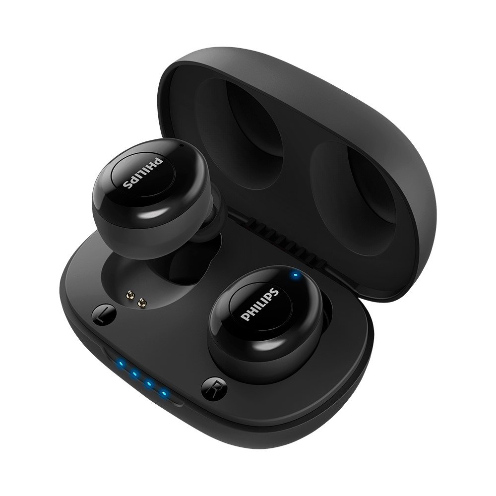 Fone de Ouvido Philips TWS TAUT102BK Bluetooth Preto, Eletrônicos - NAGEM