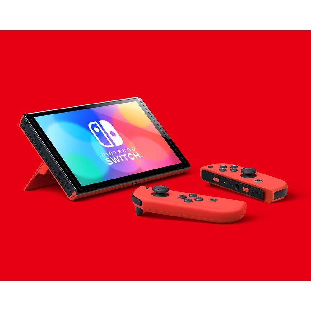 Consola Nintendo Switch OLED Vermelho (edição Mario)