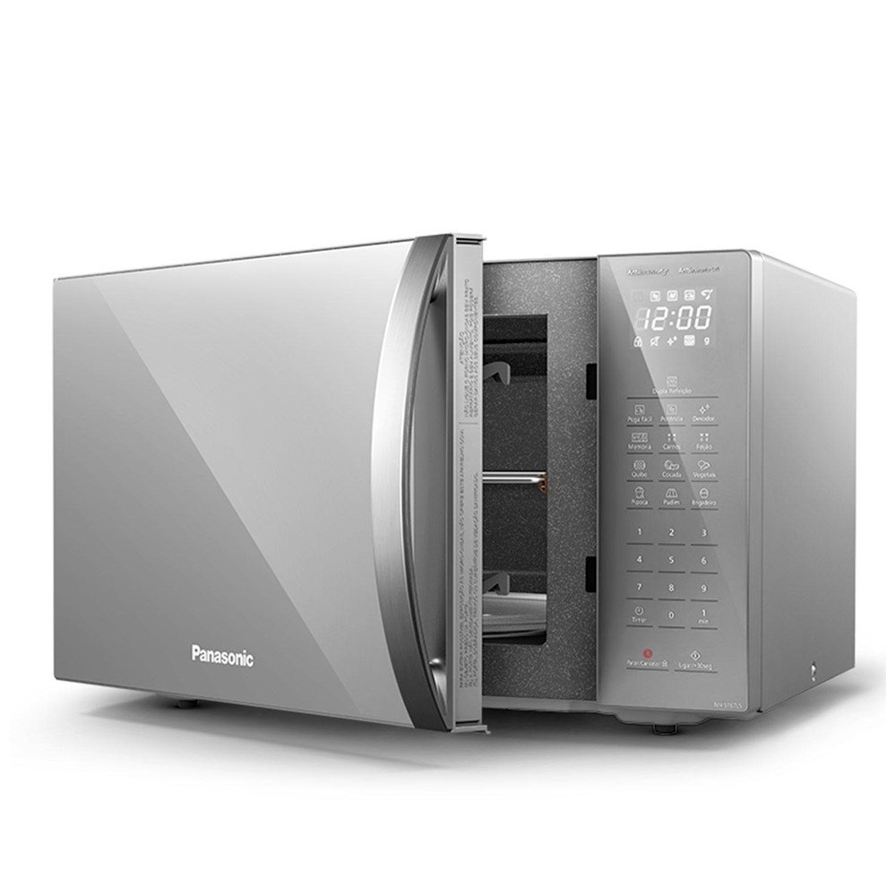 Micro-ondas Panasonic ST67L 34L Inox 220V, Eletrodomésticos - NAGEM