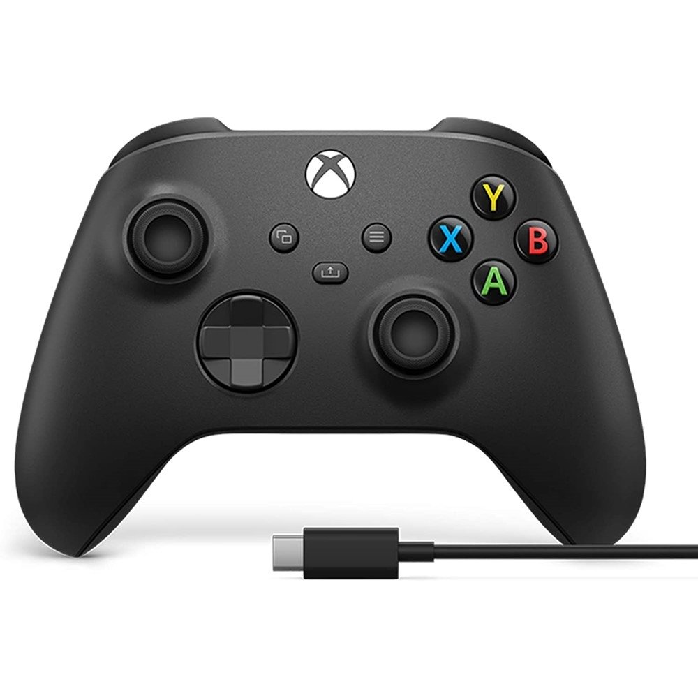 Controle com fio Xbox 360, gamepad USB para Microsoft Xbox 360/Slim/PC,  preto : : Games e Consoles