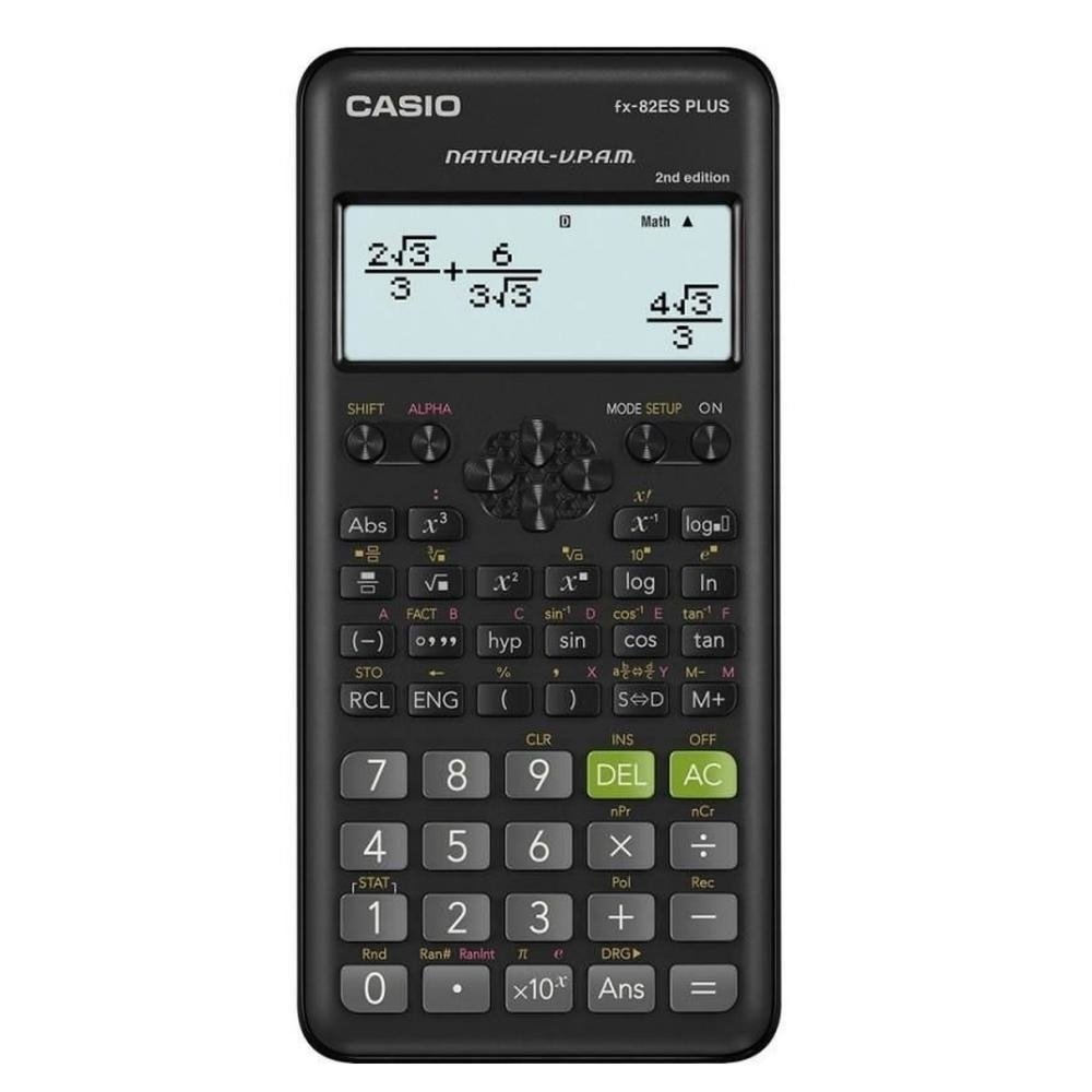 CASIO SUPER FX PLUS S2 計算機 Calculadora Científica Casio FX-82ESPLUS-2 c | CASIO | Nagem