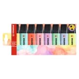 Marca Texto Stabilo Boss Pastel 8 Cores