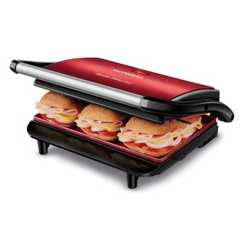 Grill Mondial Master Press Inox 2 em 1 PG-01 Vermelho 110V