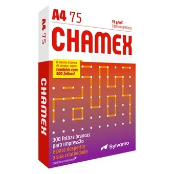 Imagem do produto Papel Chamex A4 75g/m² 210mm x 297mm Of...
