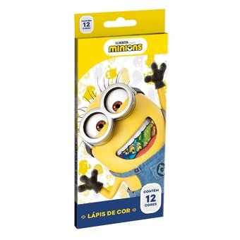 Imagem do produto Lápis de Cor Tris Minions com 12 Cores