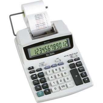Calculadora de Mesa Elgin 12 Dígitos com Bobina MA5121