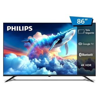 Smart TV Philips 86" 4K UHD Google TV P...