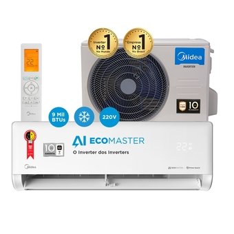 Ar-Condicionado Split Inverter 9000 BTU...