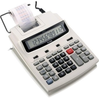 Calculadora de Mesa Elgin 12 Dígitos com Bobina MR-6125