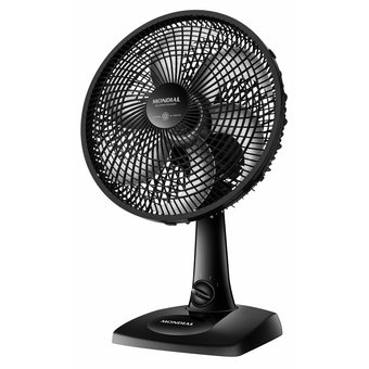 Ventilador de Mesa Mondial Super Power 6 Pás 30cm VSP-30-B Preto 110v