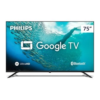 Imagem do produto Smart TV Philips 75" PUG7019 4K UHD Goo...