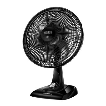 Ventilador de Mesa Mondial Super Power 6 Pás 40cm VSP-40-6B Preto 110v