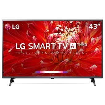 Imagem do produto Smart TV LG 43" LM6370 Full HD Compatív...