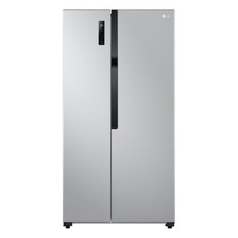 Refrigerador LG Side by Side 509 Litros Inverter Prata GC-B187PQAM.AHSGSBS 220V