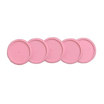 Discos com Elástico Rosa Sertão 31mm