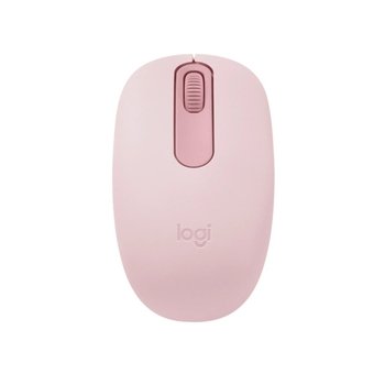 Mouse Logitech Bluetooth M196 Rosa - Conexão sem fio prática e controle confortável no dia a dia