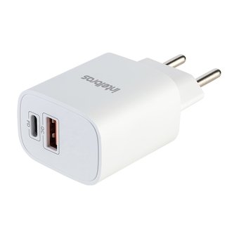 Carregador de Parede Intelbras USB-A / USB-C EC 11 Power 20W Branco