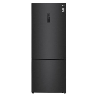 Refrigerador LG Duplex Bottom Freezer Inverse B569 451 Litros Black GC-B569NQLC 110V