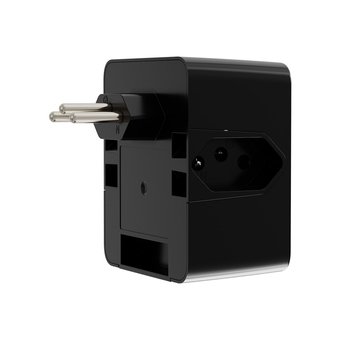 Protetor El&eacute;trico iClamper Energia 3 Tomadas 10A - Proteja seus eletr&ocirc;nicos e organize a bancada