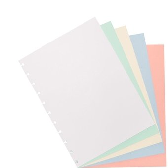 Refil para Caderno Inteligente Colorido Médio 50 Folhas 80g