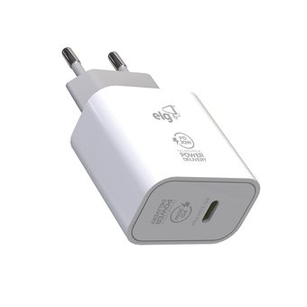 Carregador de Parede ELG USB-C Power Delivery 20W Branco