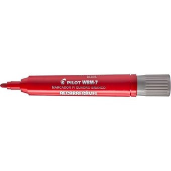 Marcador Para Quadro Branco Recarregável WBM-7 Vermelho 1 Unidade Pilot