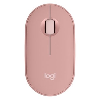Mouse Logitech Pebble M350s Bluetooth Rosa - Silencioso, Compacto e Prático para o Dia a Dia