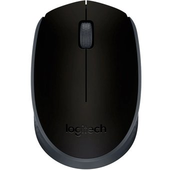 Mouse Logitech Wireless M170 Preto/Cinza