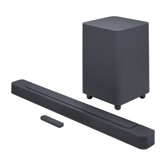 Soundbar JBL BAR500 295W 5.1 Canais Bluetooth Tecnologia MultiBeam e Som Surround 3D Dolby Atmos Subwoofer Wireless